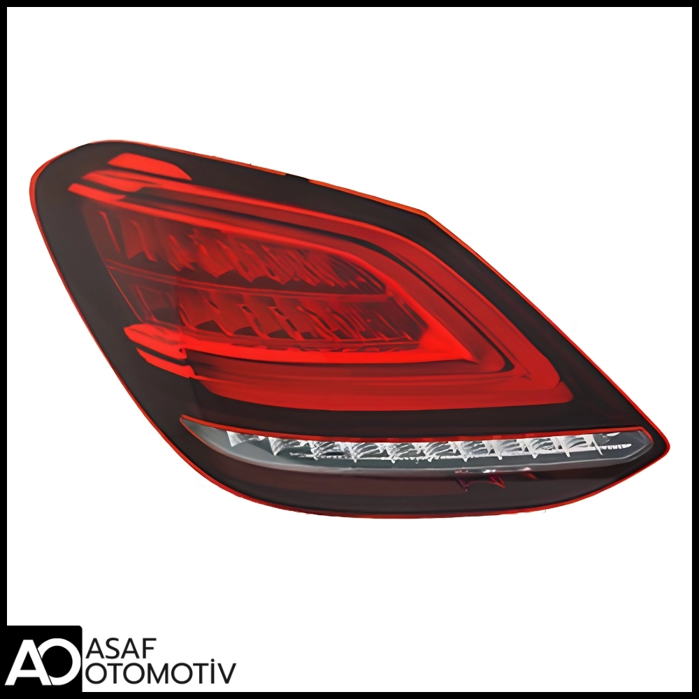 Mercedes C Serisi W205 Sol Stop Lamba Camı 2018-2021