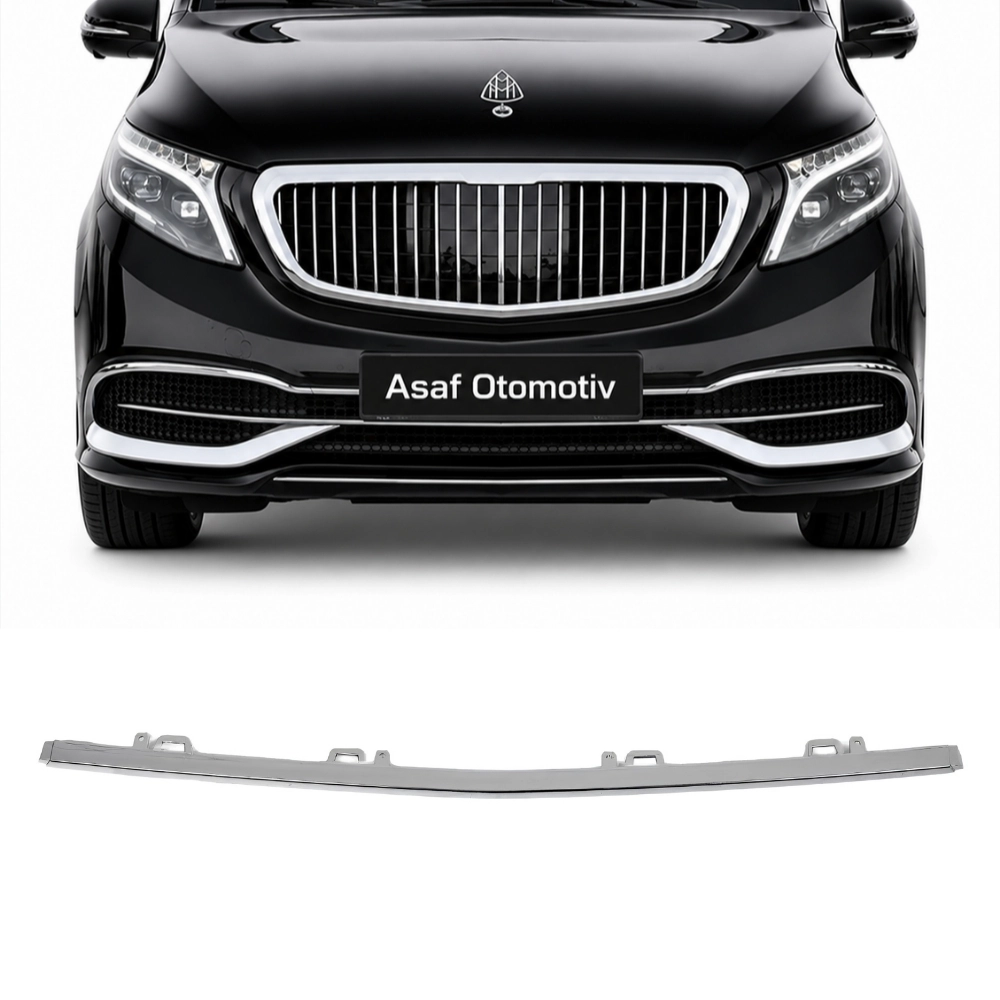 Mercedes Vito W447 Maybach Orta Üst Ön Tampon Nikelajı 2014-2026