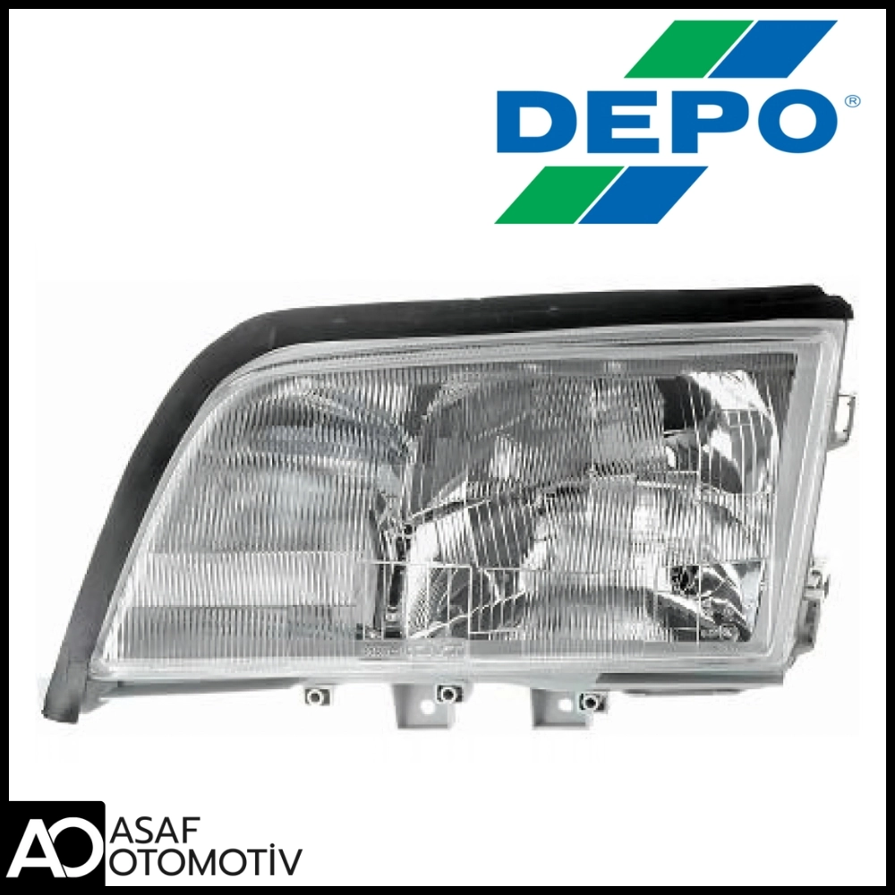 Mercedes C Serisi W202 C200 Sol Far 1993-1997 | DEPO 440-1107L-LD-E