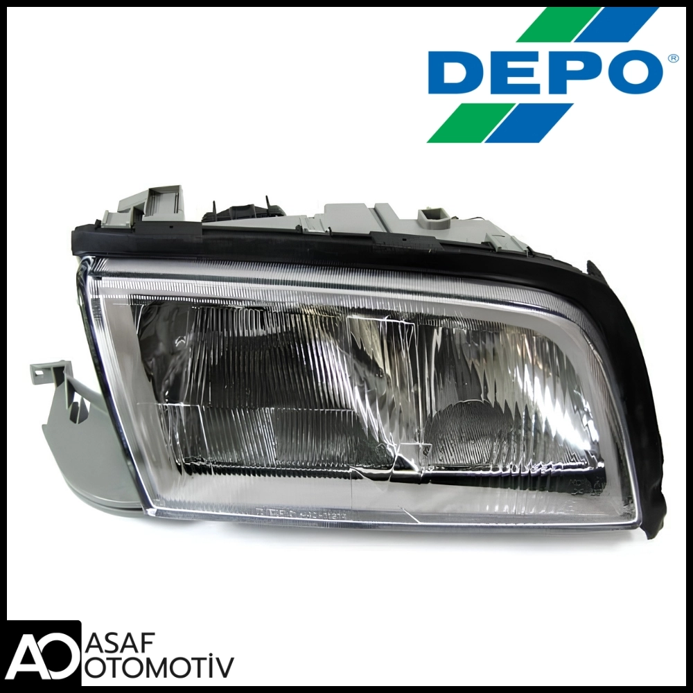 Mercedes C Serisi W202 C180 Sağ Far 1997-2000 | DEPO 440-1121R-LD-EM