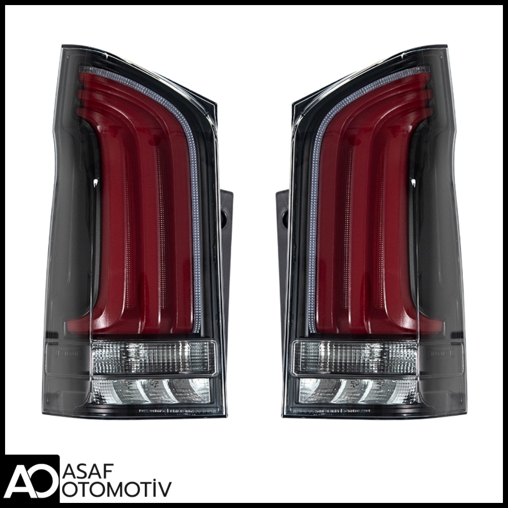 Mercedes Vito W447 Maybach Stop Lamba Seti Kayar Led Mor 2014-2026