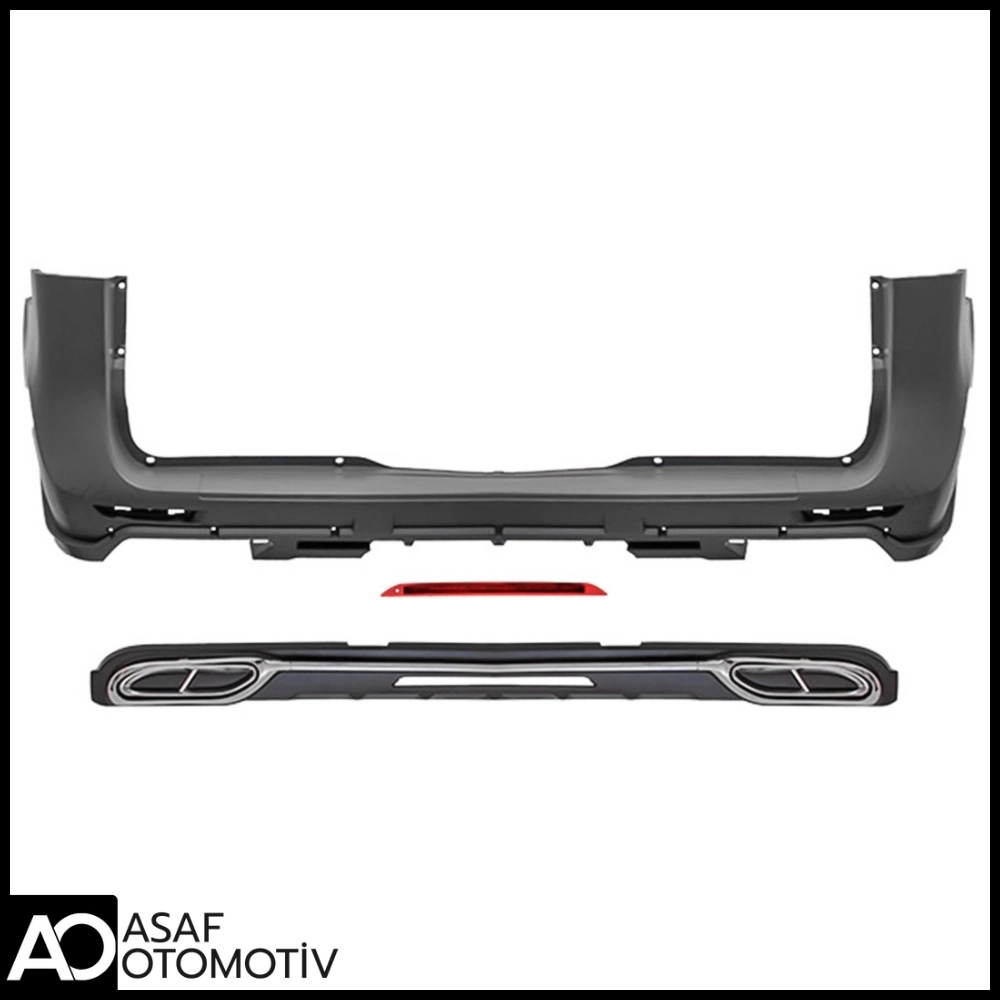 Mercedes Vito W447 Maybach Gövde Kiti Far Stop Dahil 2014-2026