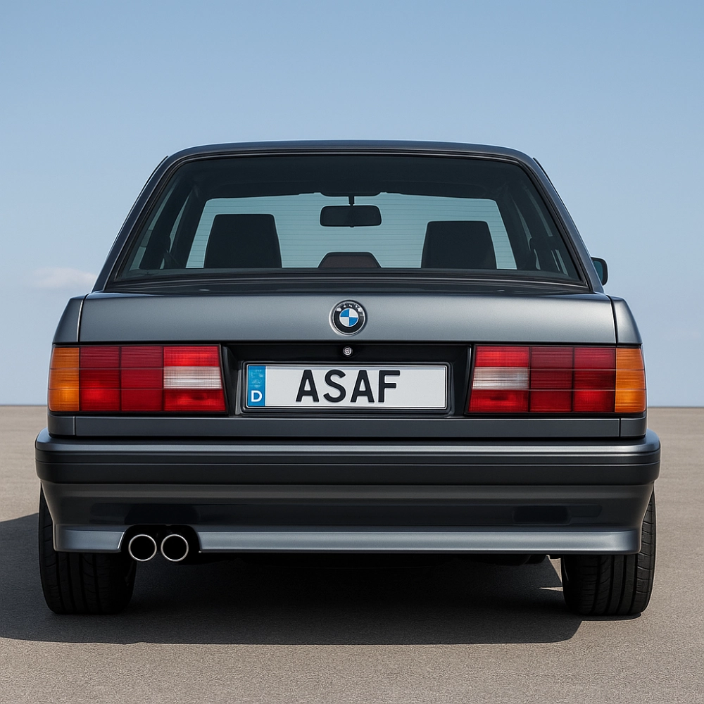 Bmw 3 Seri E30 M Arka Tampon Komple Dolu 1988-1992