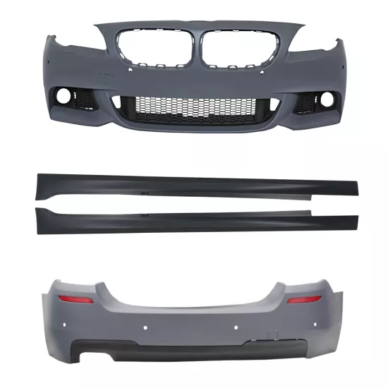 Bmw F10 M Sport Body Kit-Gövde Kiti 2010-2013 | Far Yıkamalı-Park Sensörlü