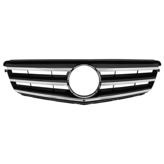 Mercedes C Serisi W204 Panjur Krom-Siyah 2007-2013 | WENDER 2048800023BK