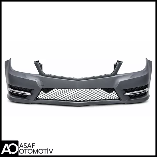 Mercedes C Serisi W204 AMG Ön Tampon Seti 2011-2013