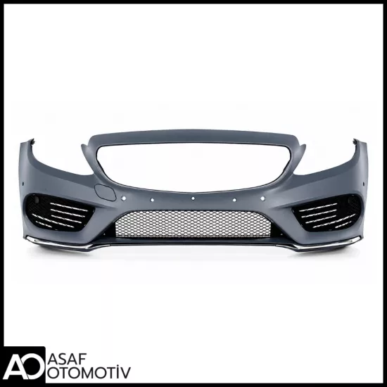 Mercedes C Serisi W205 AMG Ön Tampon Seti 2014-2018