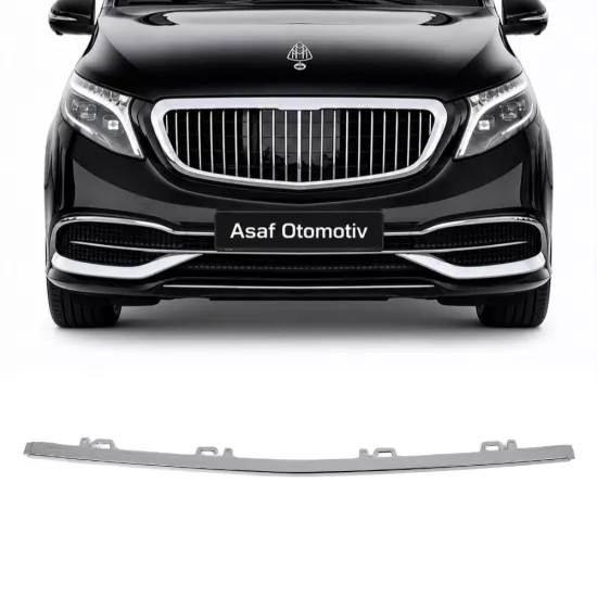 Mercedes Vito W447 Maybach Orta Üst Ön Tampon Nikelajı 2014-2026