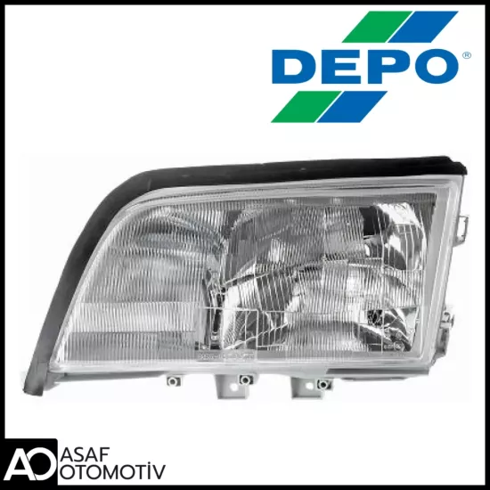 Mercedes C Serisi W202 C250 Sol Far 1993-1997 | DEPO 440-1107L-LD-E