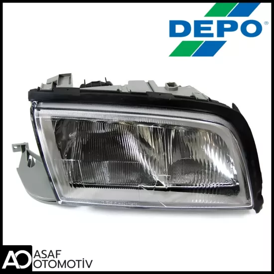 Mercedes C Serisi W202 C180 Sağ Far 1997-2000 | DEPO 440-1121R-LD-EM