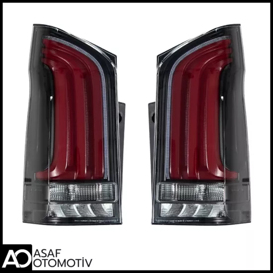 Mercedes Vito W447 Maybach Stop Lamba Seti Kayar Led Mor 2014-2026