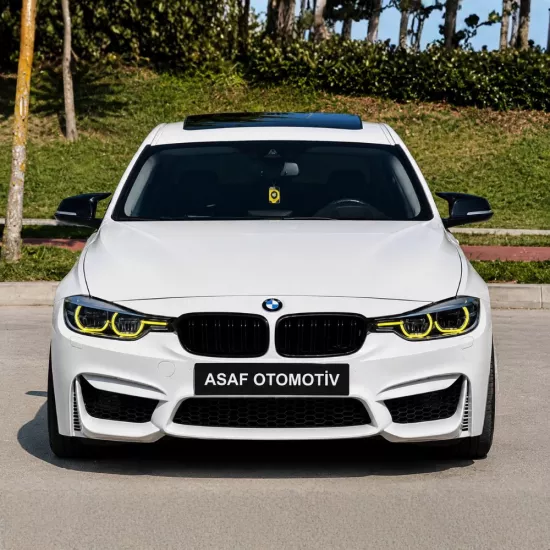 BMW 3 Seri F30 M3 Ön Tampon Dolu 2012-2018 | Far Yıkamalı | WENDER