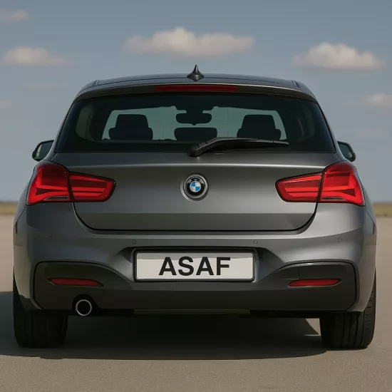 Bmw 1 Seri F20 M Sport Arka Tampon Komple Dolu 2015-2019 Tek Çıkış