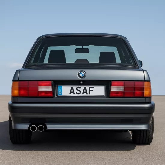 Bmw 3 Seri E30 M2 Arka Tampon Komple Dolu 1988-1992