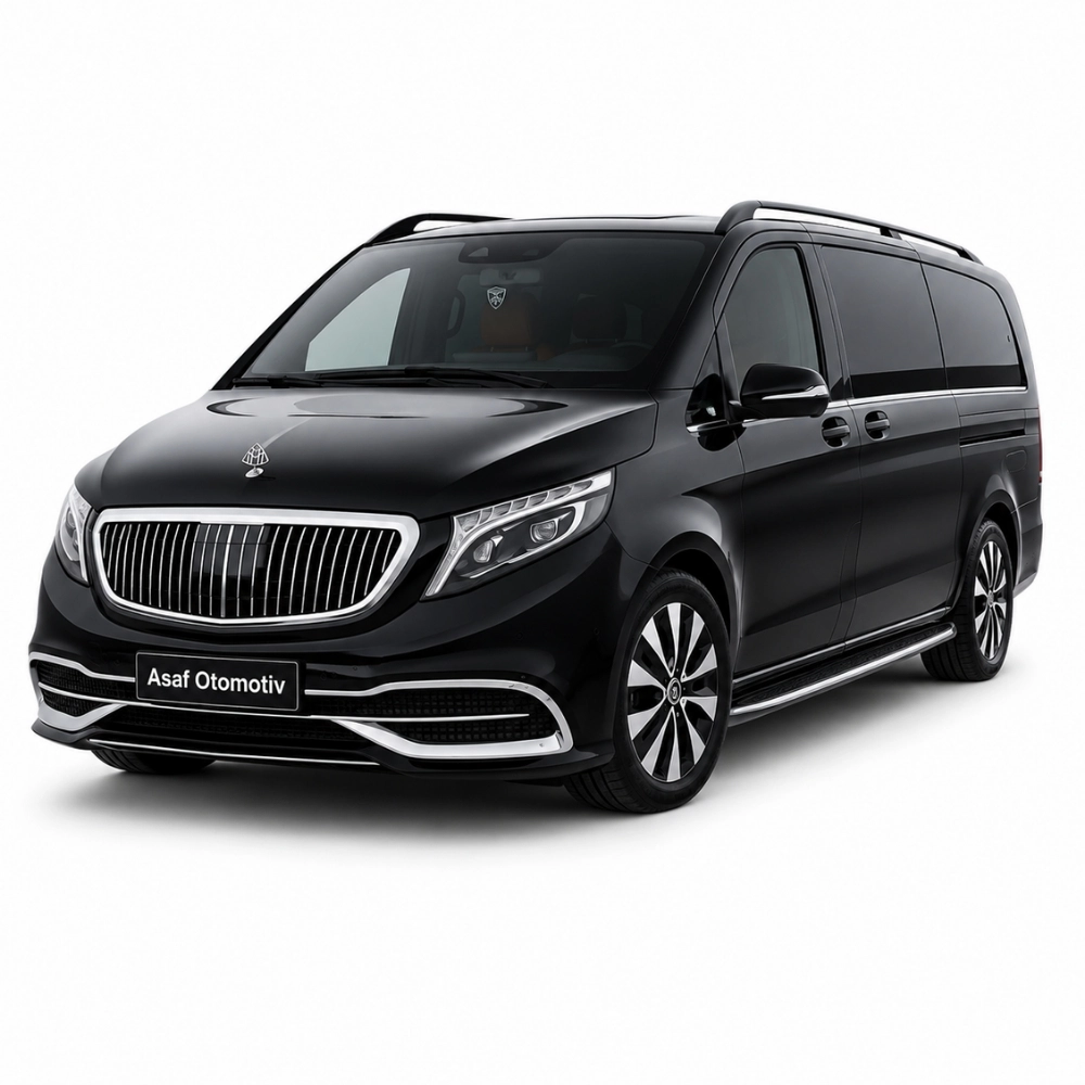 Mercedes Vito W447 Maybach Orta Üst Ön Tampon Nikelajı 2014-2026
